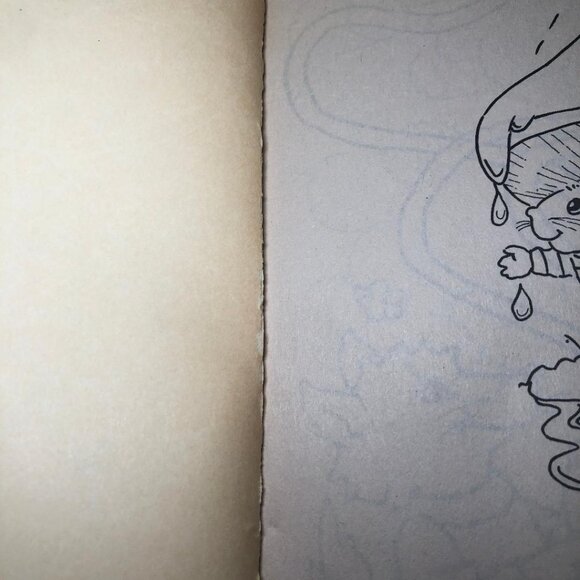 Happy Spring Big Activity Coloring Book 1993 Golden's Books Learning Easter 90' - Picture 6 of 10